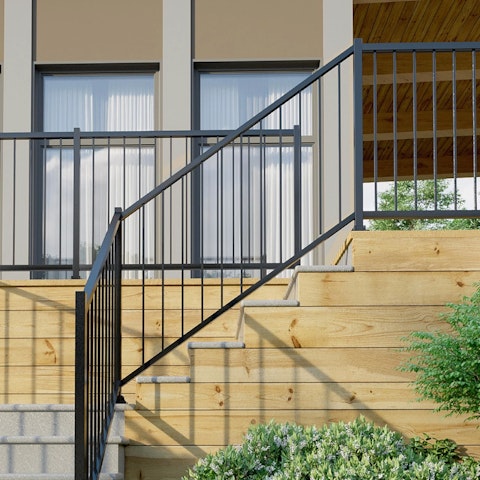 Descente Moderne en aluminium