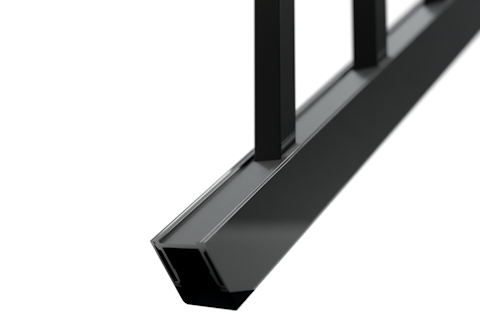 Descente Moderne en aluminium