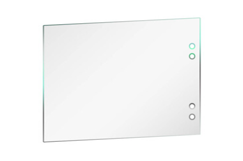 Panneaux 4 trous, soutien de porte verre trempé 12mm
